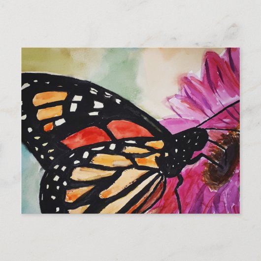 Monarch Butterfly Briefkaart (Voorkant)
