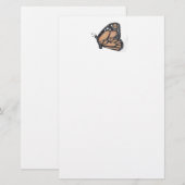 Monarch Butterfly Briefpapier (Voorkant / Achterkant)