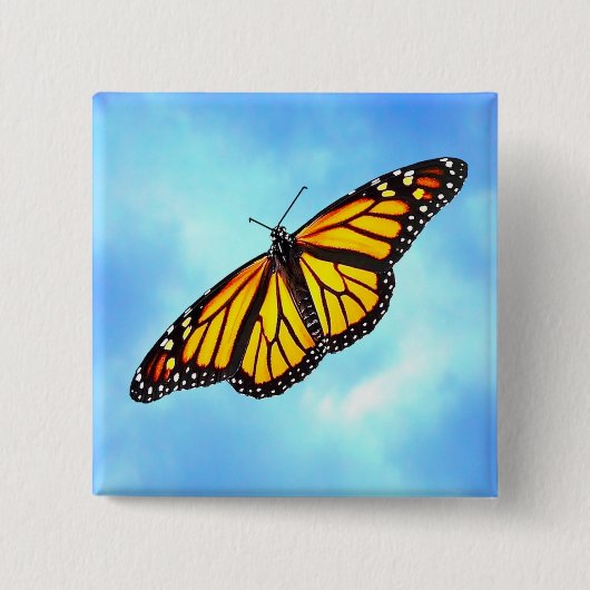Monarch Butterfly Button (Voorkant)