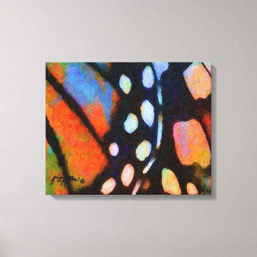 Monarch Butterfly Canvas Afdruk (Voorkant)