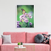 Monarch Butterfly Canvas Afdruk (Insitu (Woonkamer))