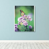 Monarch Butterfly Canvas Afdruk (Insitu (Houten vloer))