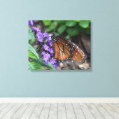 Monarch Butterfly Canvas Afdruk (Insitu (Houten vloer))
