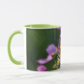 Monarch Butterfly Close Up Mug Cup (Gauche)