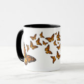 Monarch Butterfly Coffee Tea Kantoor CGift Ceramic Mok (Voorkant links)
