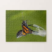 Monarch Butterfly Coming from Cocoon Puzzle Legpuzzel (Horizontaal)