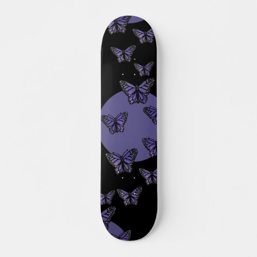 Monarch Butterfly Daisy Art Daisies Monarchs Skateboard (Voorkant)