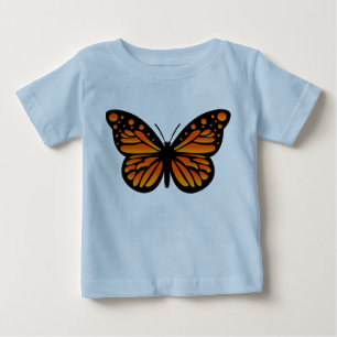 Monarch Butterfly Design - Baby Fine Jersey T-Shir