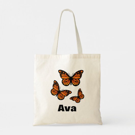 Monarch Butterfly Design - Budget Tas (Achterkant)