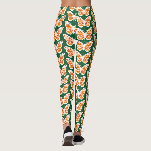 Monarch Butterfly Design - Leggings (Dos)