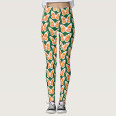 Monarch Butterfly Design - Leggings (Devant)