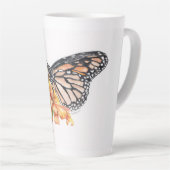 Monarch Butterfly-design op een Mok/beker Latte Mok (Rechterhoek)