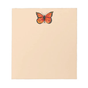 Monarch Butterfly-design op laptop Notitieblok