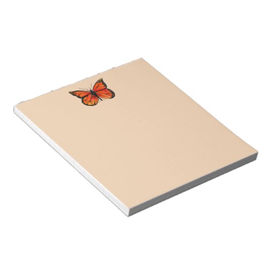 Monarch Butterfly Design sur le Bloc-notes (Incliné)