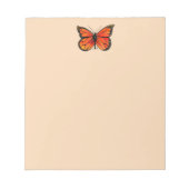 Monarch Butterfly Design sur le Bloc-notes (Devant)
