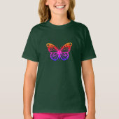 Monarch Butterfly Design - T-shirt de base pour fi (Devant)