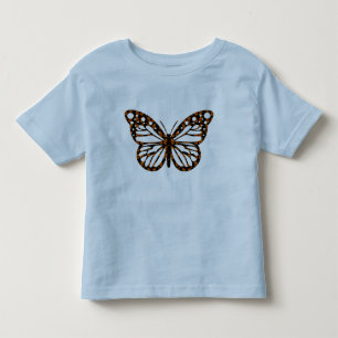 Monarch Butterfly Design - Toddler Fine Jersey T-S Kinder Shirts