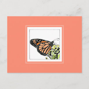 Monarch Butterfly door Mark Edward Westerfield Briefkaart