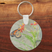 Monarch Butterfly en Caterstyle Sleutelhanger (Voorkant)