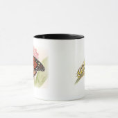 Monarch Butterfly en Mok van de derde pijler (Midden)