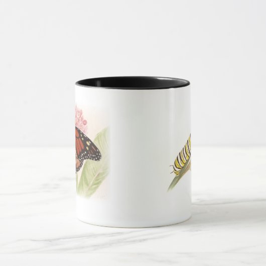 Monarch Butterfly en Mok van de derde pijler (Midden)