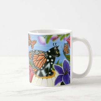 Monarch Butterfly Fairy Cat Fantasy Art Mok