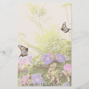Monarch Butterfly Florence Stationery Briefpapier