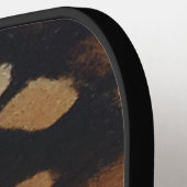 Monarch Butterfly gaat dicht bij het patroon Pickleball Paddle (Links Detail)