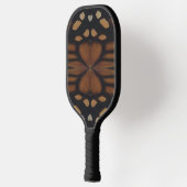 Monarch Butterfly gaat dicht bij het patroon Pickleball Paddle (Links)