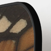 Monarch Butterfly gaat het patroon sluiten Pickleball Paddle (Links Detail)