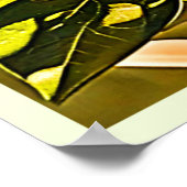 Monarch Butterfly Garden Art Poster (Hoek)