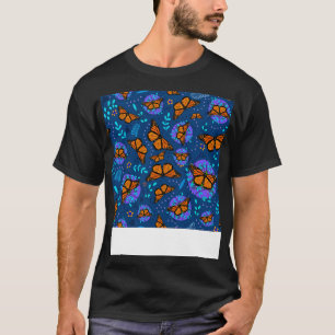 Monarch Butterfly Garden T-shirt