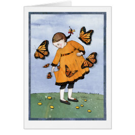 Monarch Butterfly Girl