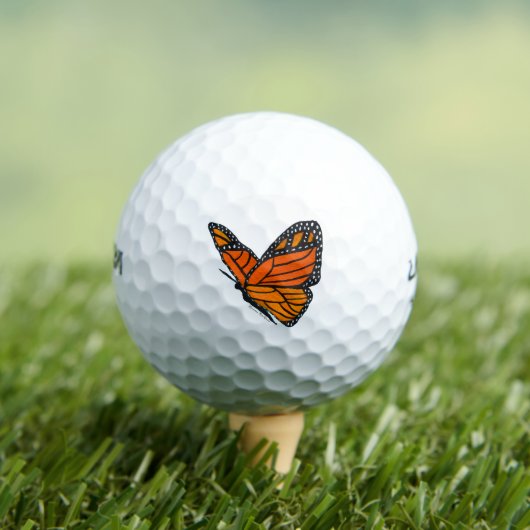 Monarch Butterfly Golfballen (Insitu Shirt)