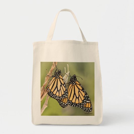 Monarch Butterfly Grocery Canvas tas (Voorkant)