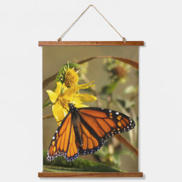 Monarch Butterfly Hangend Wandkleed