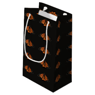 Monarch Butterfly in de sleutel van het Sinaasappe Klein Cadeauzakje