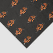 Monarch Butterfly in de sleutel van het Sinaasappe Tissuepapier (Detail)