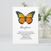 Monarch Butterfly-kaart Informatiekaartje (Staand voorkant)