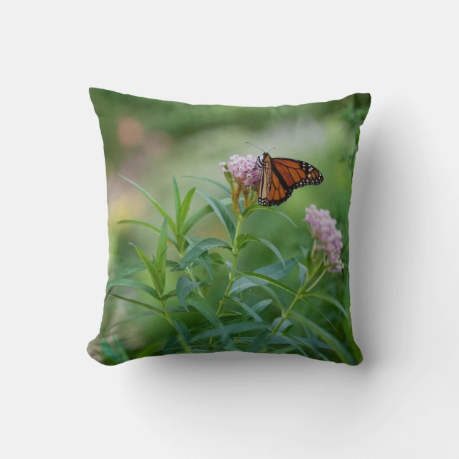 Monarch Butterfly Kussen (Voorkant)