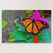 Monarch Butterfly. Legpuzzel (Horizontaal)