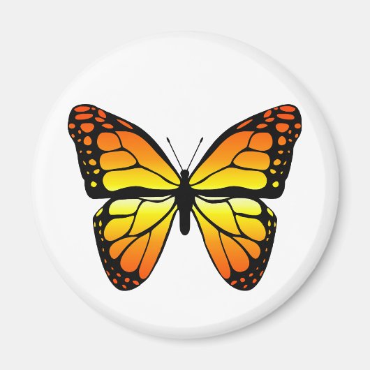 Monarch Butterfly Magnet Magneet (Voorkant)