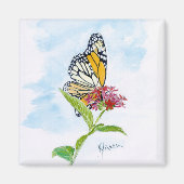 Monarch Butterfly Magnet Magneet (Voorkant)