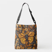 Monarch Butterfly-migratie Crossbody Tas (Achterkant)