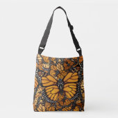 Monarch Butterfly-migratie Crossbody Tas (Voorkant)