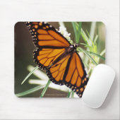 Monarch Butterfly Mousepad Muismat (Met muis)