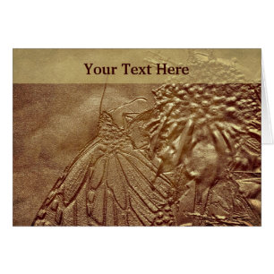 Monarch Butterfly Natuur Art-fotokaart