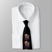 Monarch Butterfly Necktie Stropdas (Gebonden)