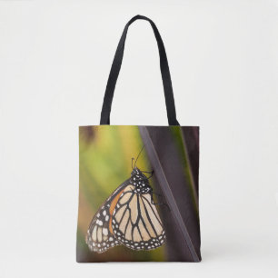 Monarch Butterfly op Agave Draagtas