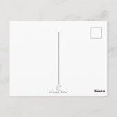 Monarch Butterfly op Lantana Blank Briefkaart (Achterkant)